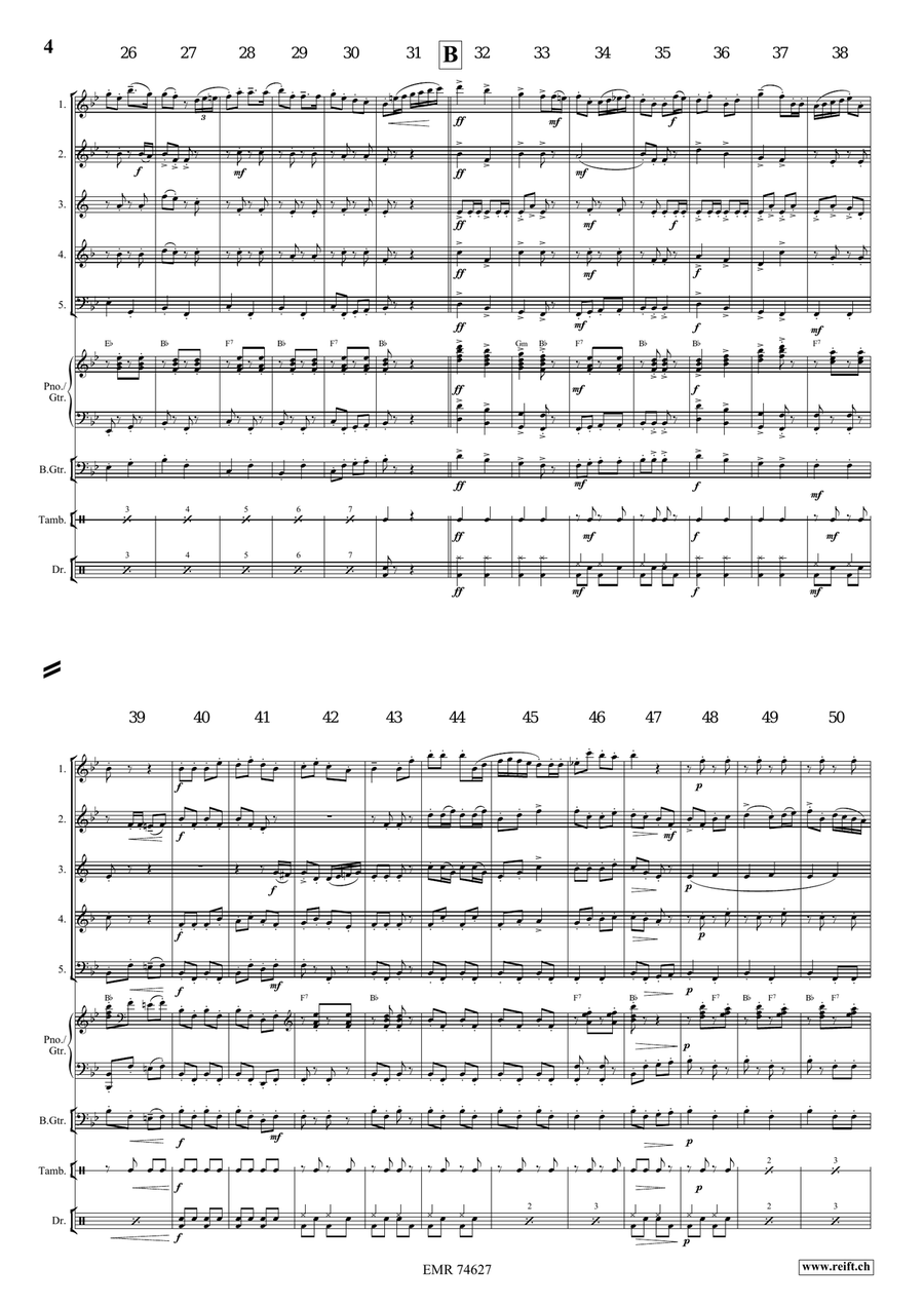 Can-Can Alla Rossini Can-Can Alla Rossini Woodwind Quintet scores gallery preview page 5