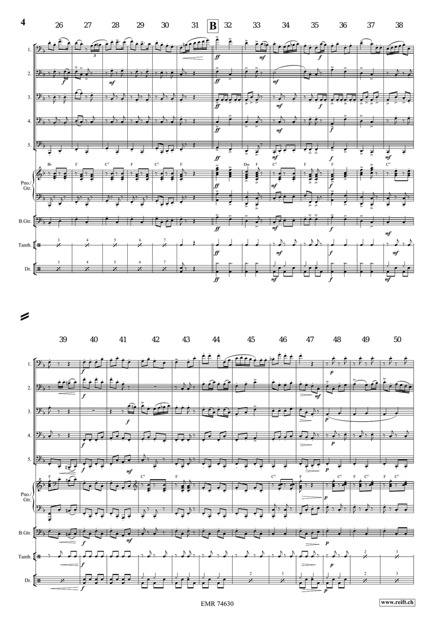 Can-Can Alla Rossini Can-Can Alla Rossini Tuba scores gallery preview page 5