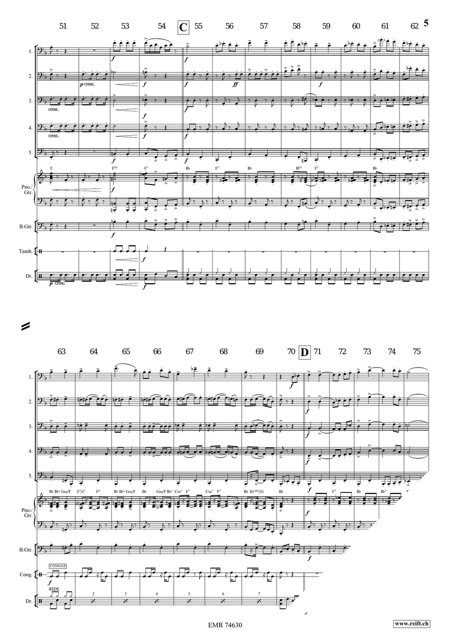 Can-Can Alla Rossini Can-Can Alla Rossini Tuba scores gallery preview page 6