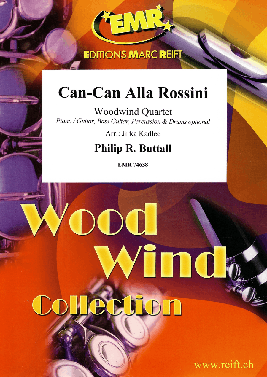 Can-Can Alla Rossini Can-Can Alla Rossini Woodwind Quartet scores gallery preview page 1