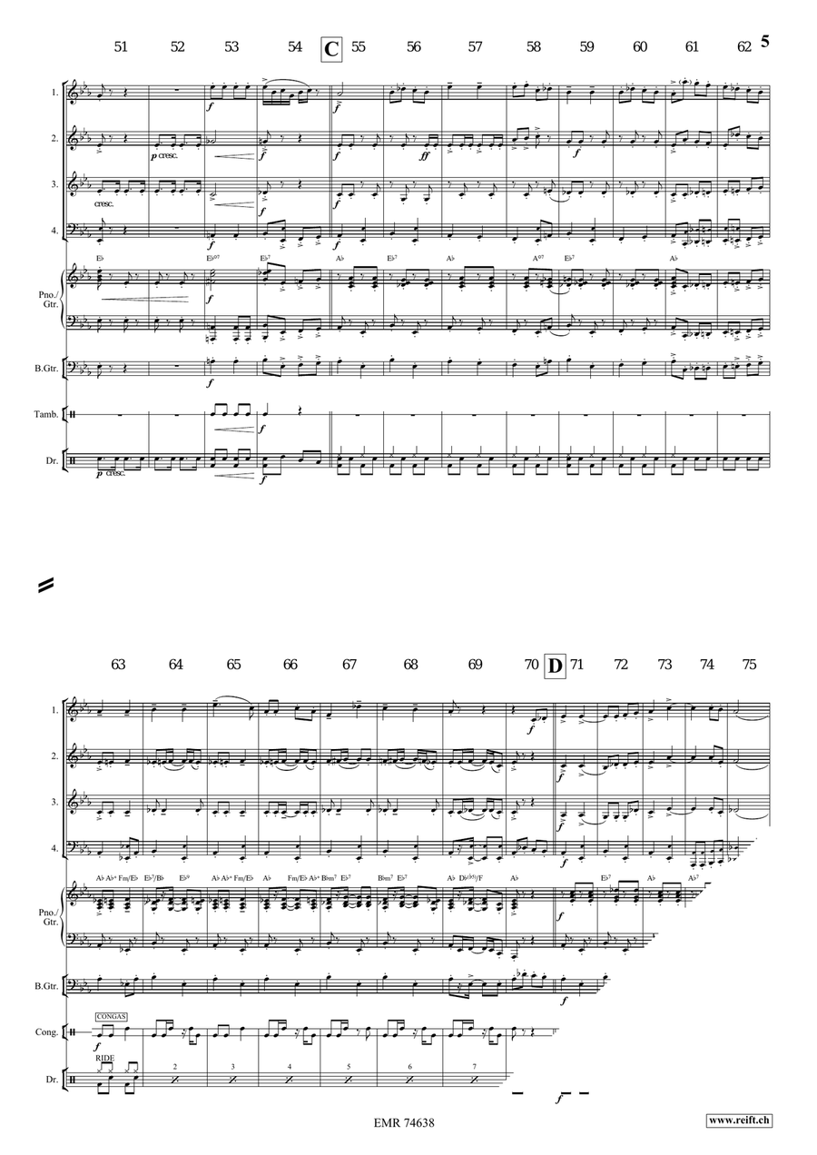 Can-Can Alla Rossini Can-Can Alla Rossini Woodwind Quartet scores gallery preview page 6
