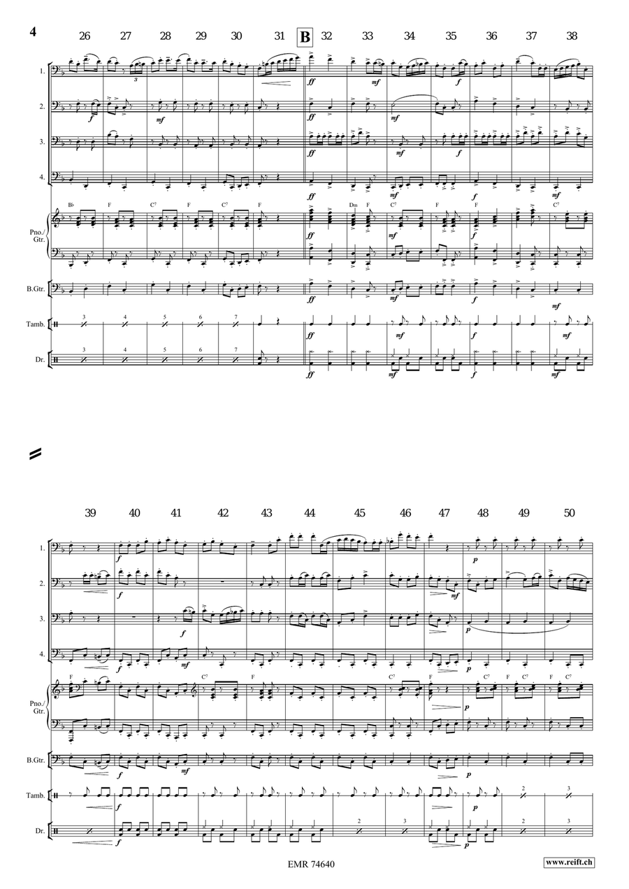 Can-Can Alla Rossini Can-Can Alla Rossini Bassoon Quartet scores gallery preview page 5