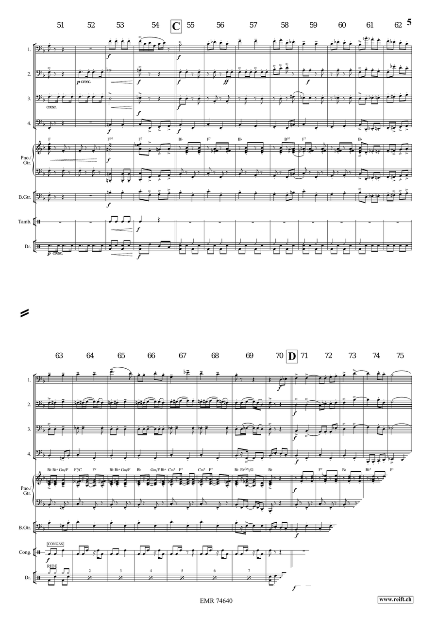 Can-Can Alla Rossini Can-Can Alla Rossini Bassoon Quartet scores gallery preview page 6