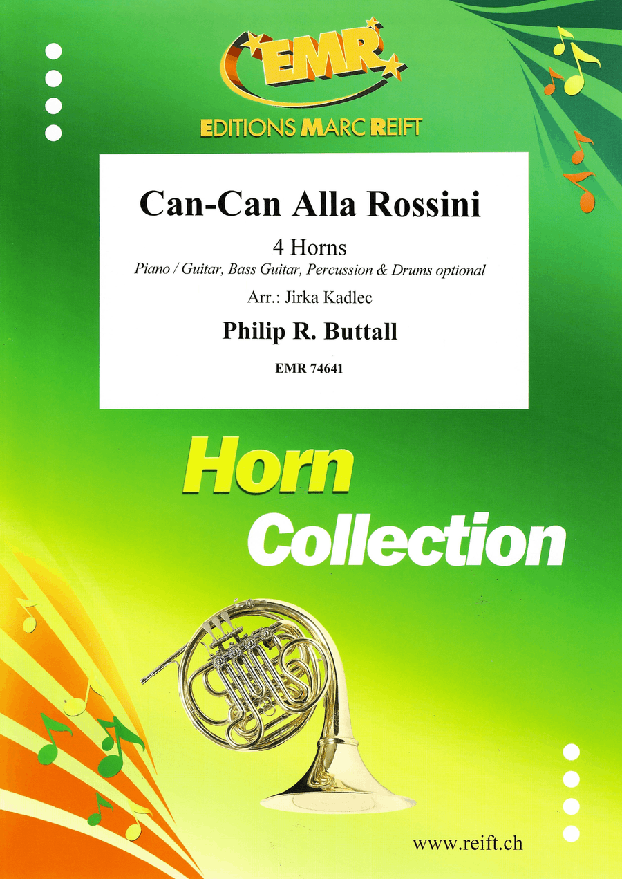 Can-Can Alla Rossini Can-Can Alla Rossini Horn scores gallery preview page 1