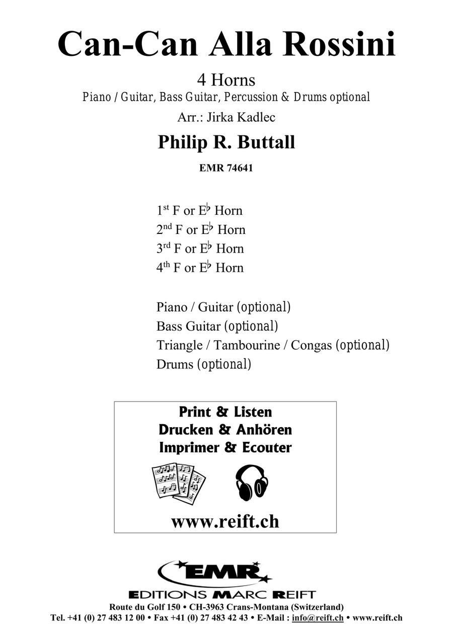 Can-Can Alla Rossini Can-Can Alla Rossini Horn scores gallery preview page 2