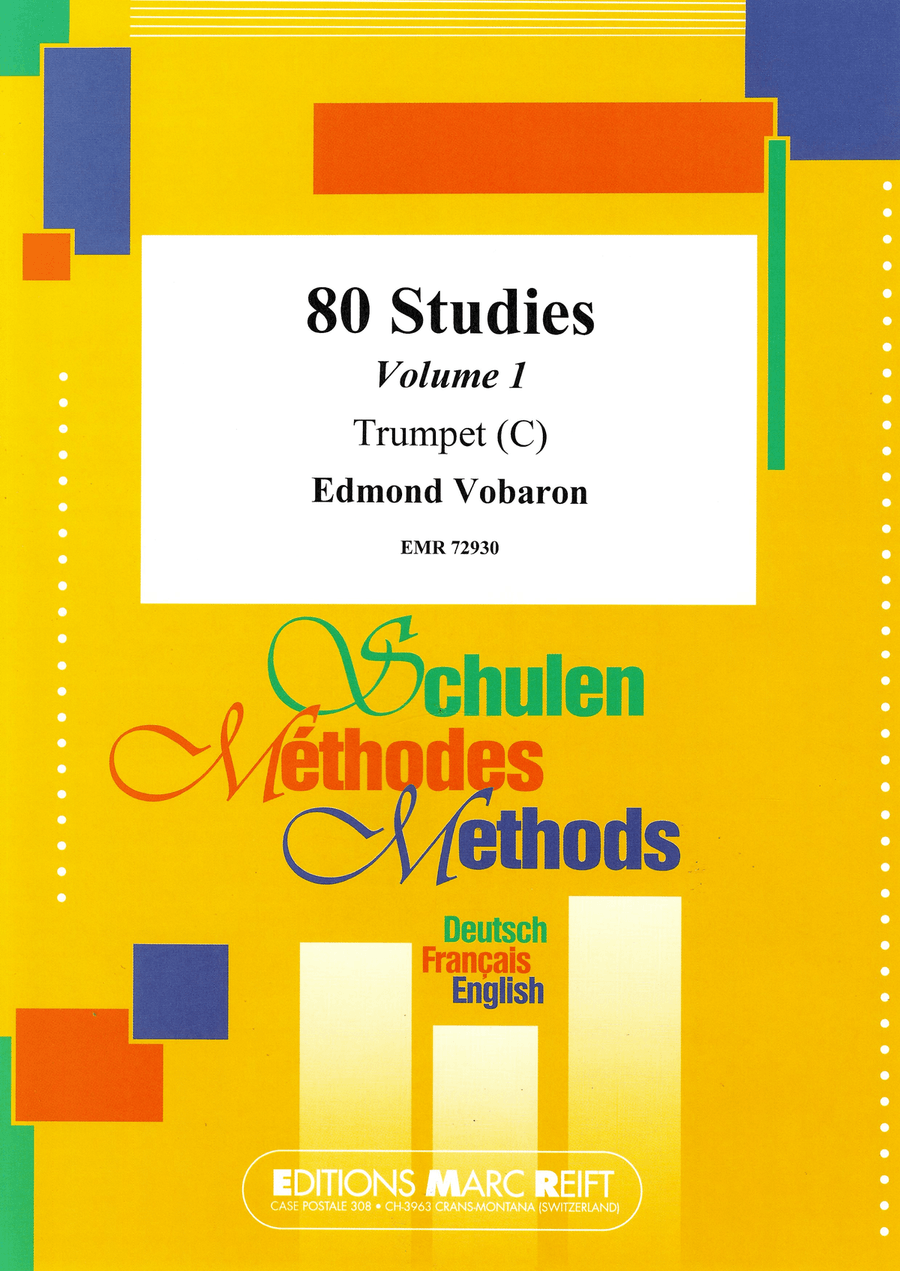 80 Studies Volume 1 80 Studies Volume 1 Trumpet scores gallery preview page 1