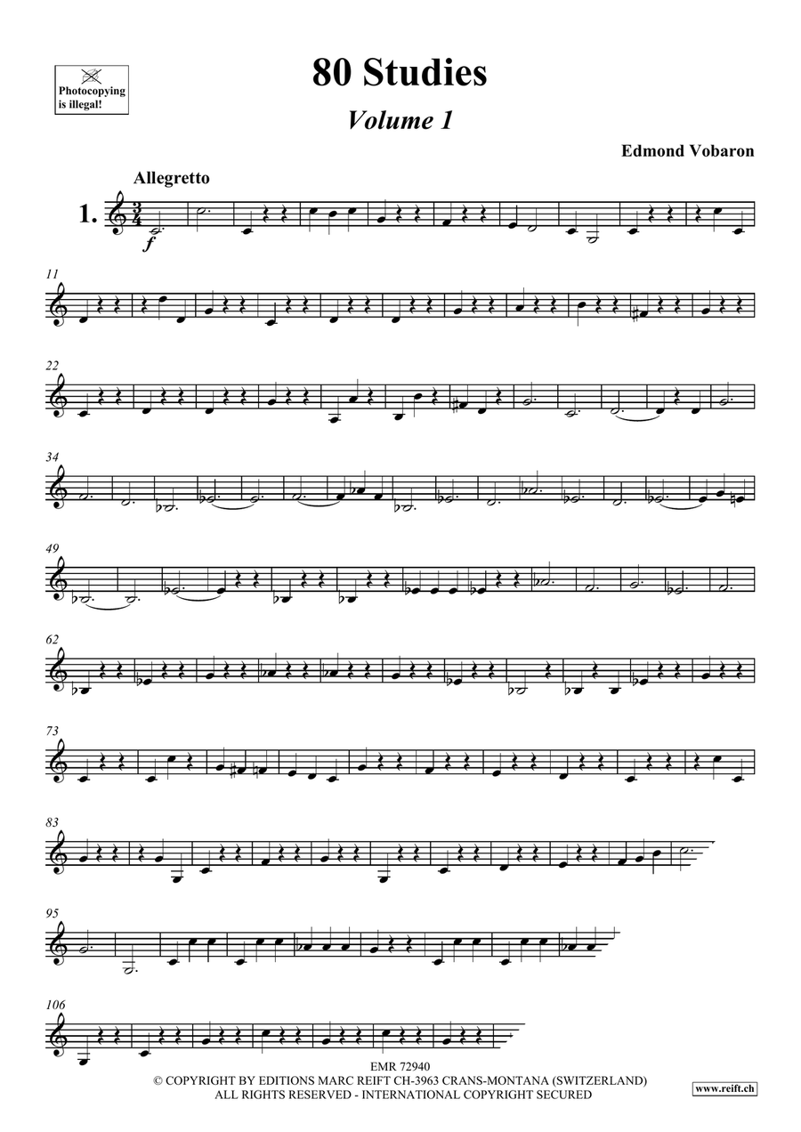 80 Studies Volume 1 80 Studies Volume 1 Cornet scores gallery preview page 3