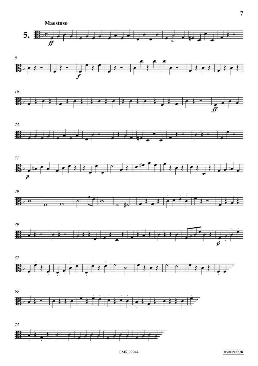 80 Studies Volume 1 80 Studies Volume 1 Viola Solo scores gallery preview page 7