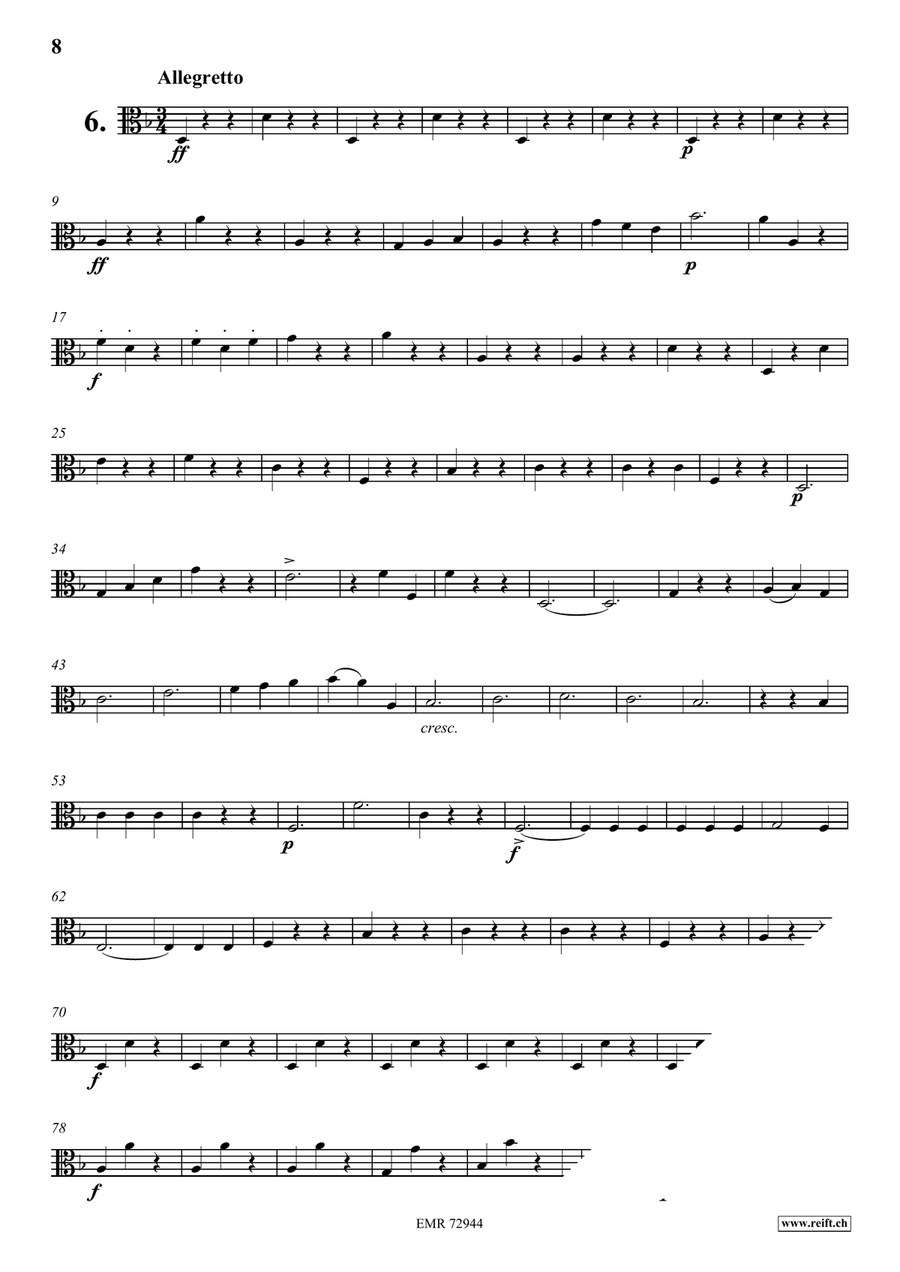 80 Studies Volume 1 80 Studies Volume 1 Viola Solo scores gallery preview page 8