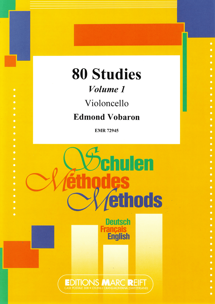 80 Studies Volume 1 80 Studies Volume 1 Cello scores gallery preview page 1