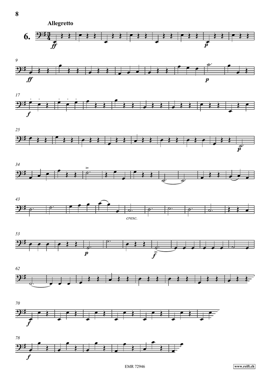 80 Studies Volume 1 80 Studies Volume 1 Double Bass scores gallery preview page 8