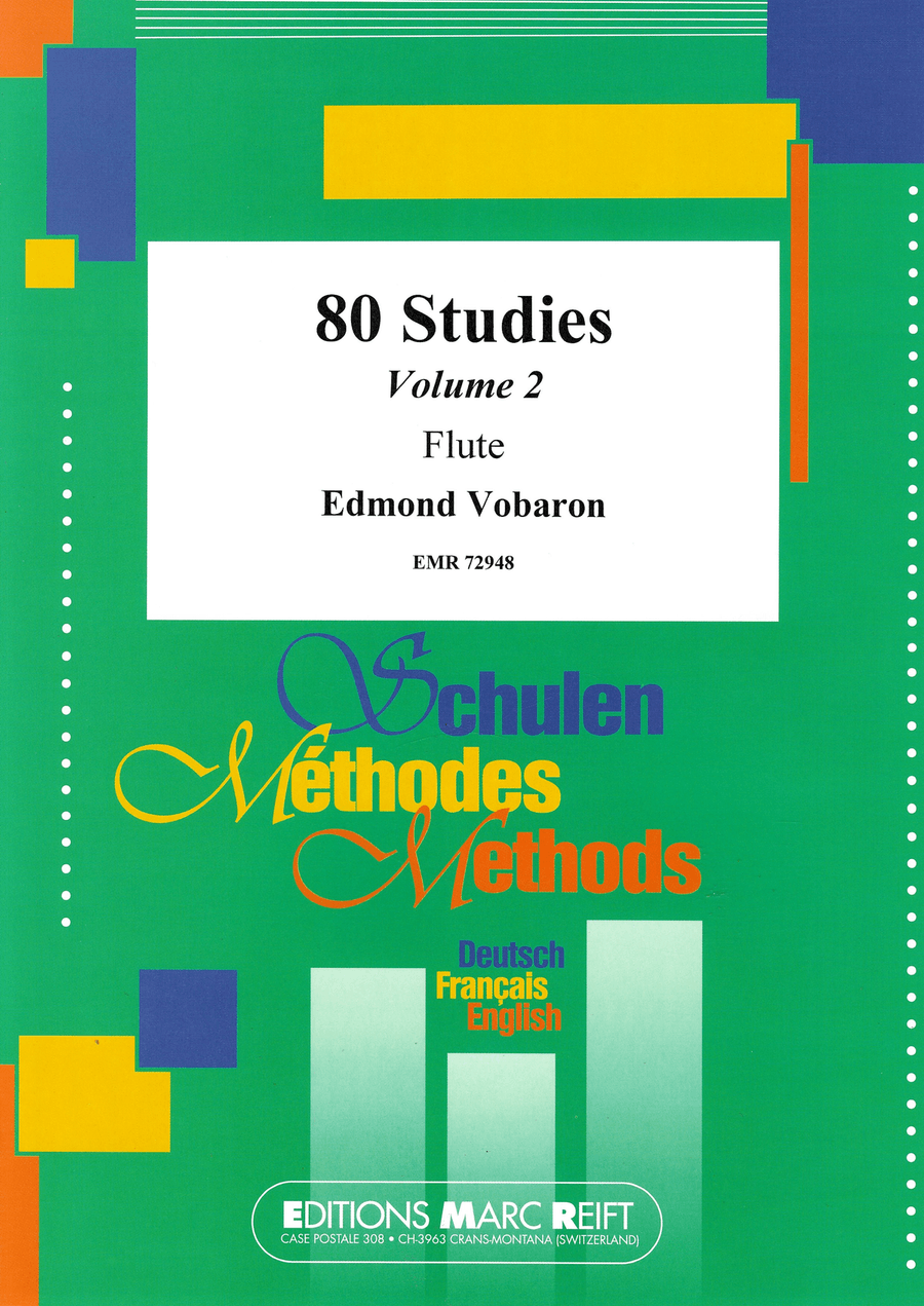 80 Studies Volume 2 80 Studies Volume 2 Flute Solo scores gallery preview page 1