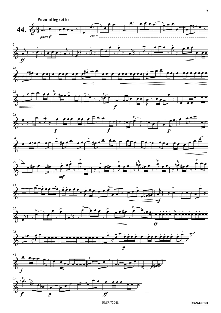 80 Studies Volume 2 80 Studies Volume 2 Flute Solo scores gallery preview page 6