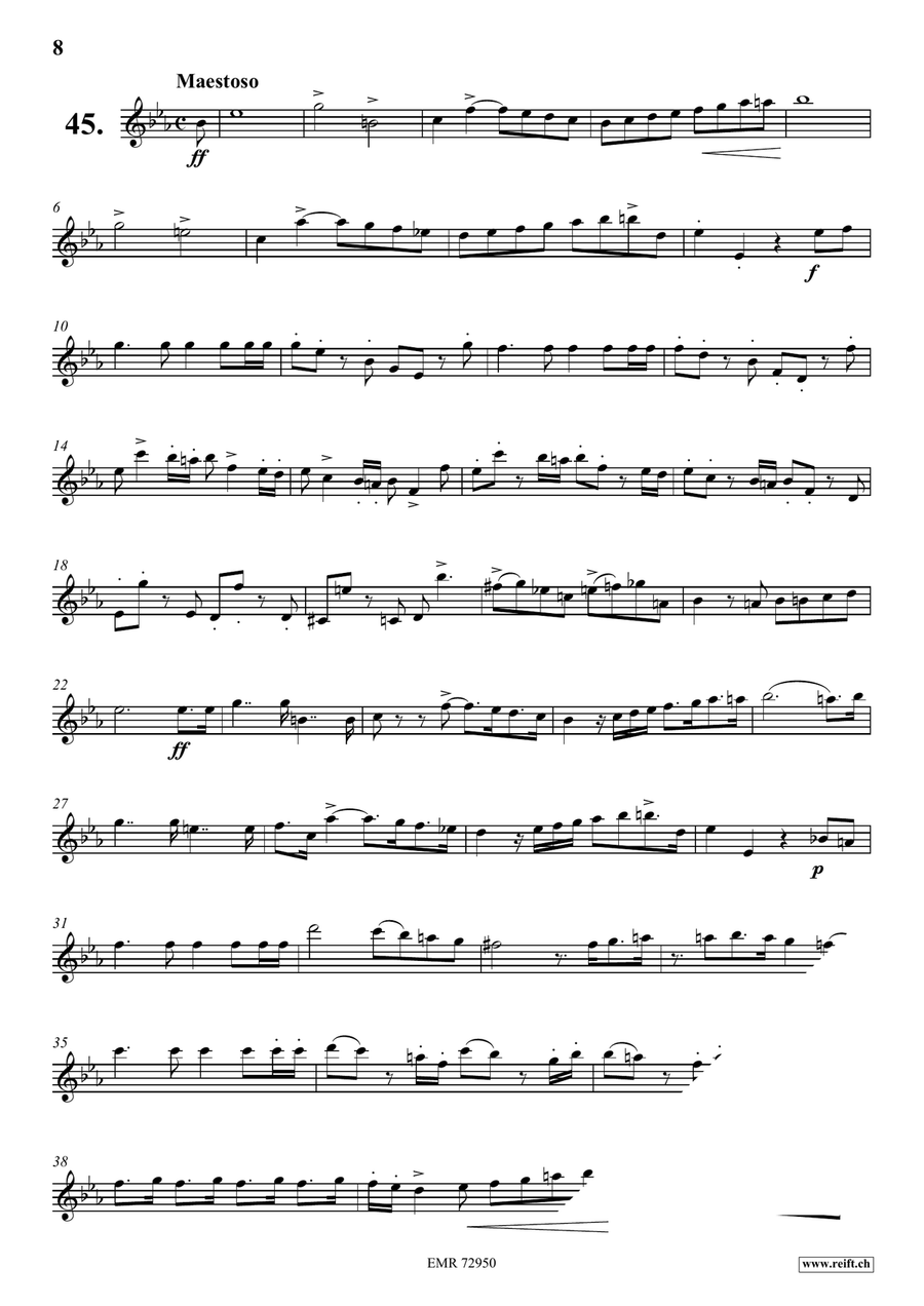 80 Studies Volume 2 80 Studies Volume 2 Clarinet Solo scores gallery preview page 7