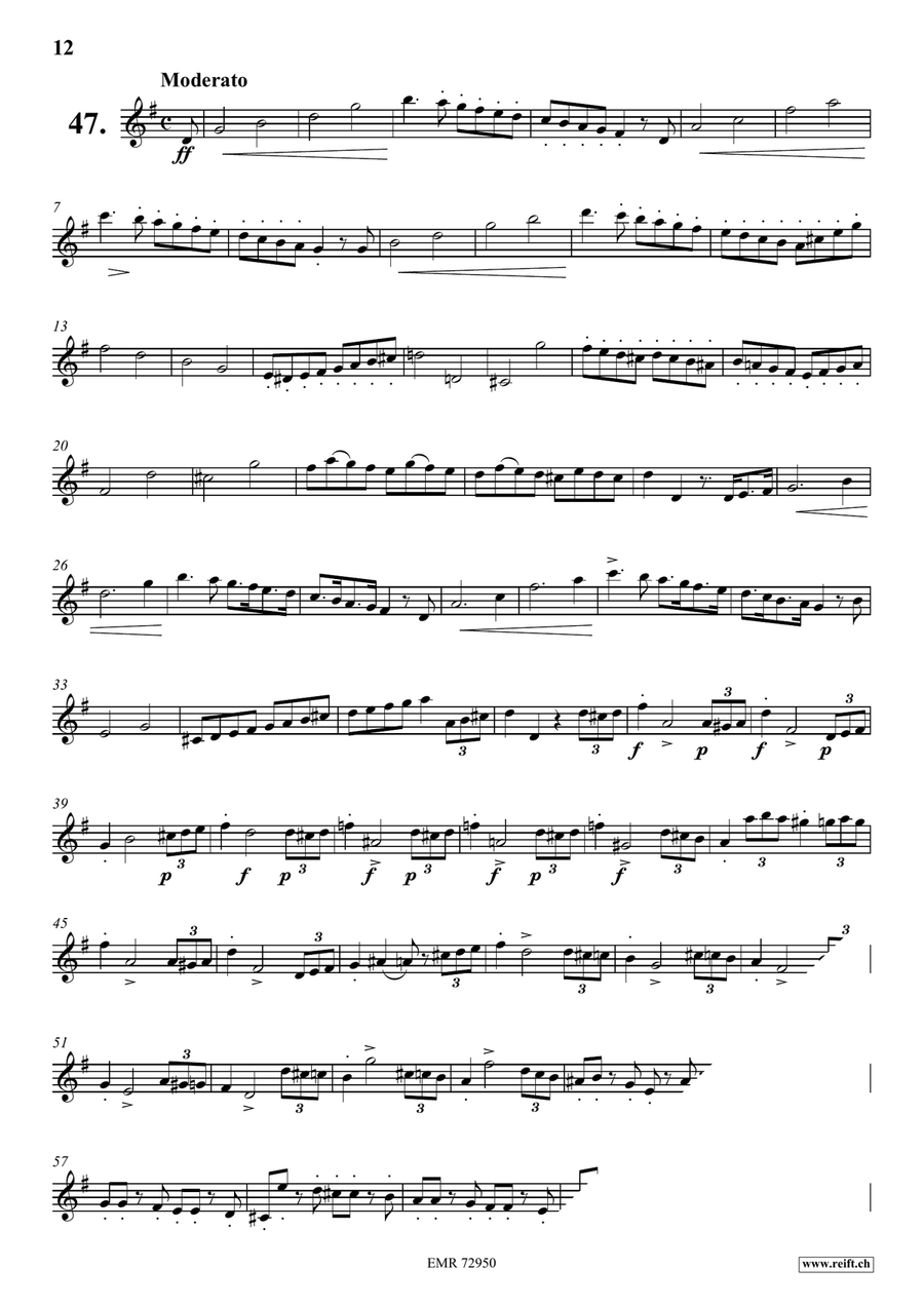 80 Studies Volume 2 80 Studies Volume 2 Clarinet Solo scores gallery preview page 9