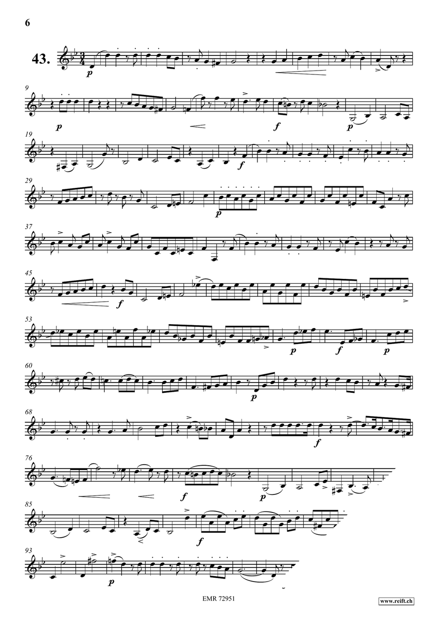 80 Studies Volume 2 80 Studies Volume 2 Bass Clarinet scores gallery preview page 5