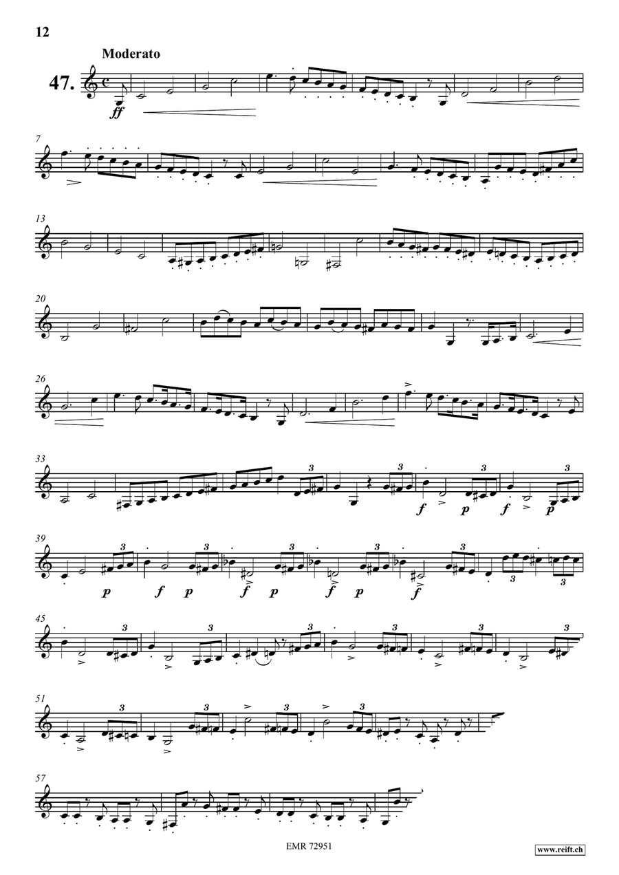 80 Studies Volume 2 80 Studies Volume 2 Bass Clarinet scores gallery preview page 9