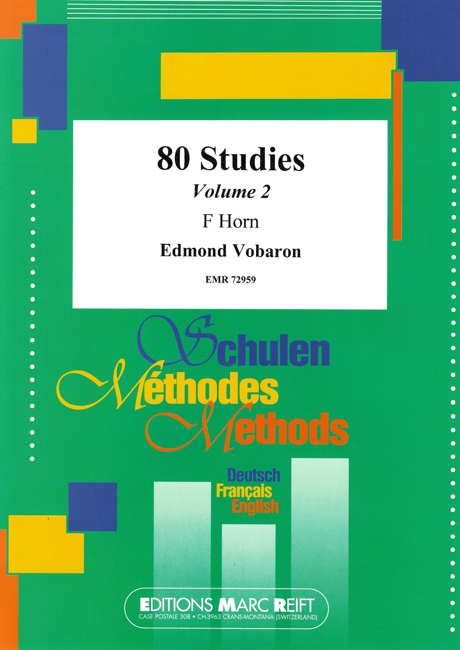 80 Studies Volume 2 80 Studies Volume 2 Horn scores gallery preview page 1