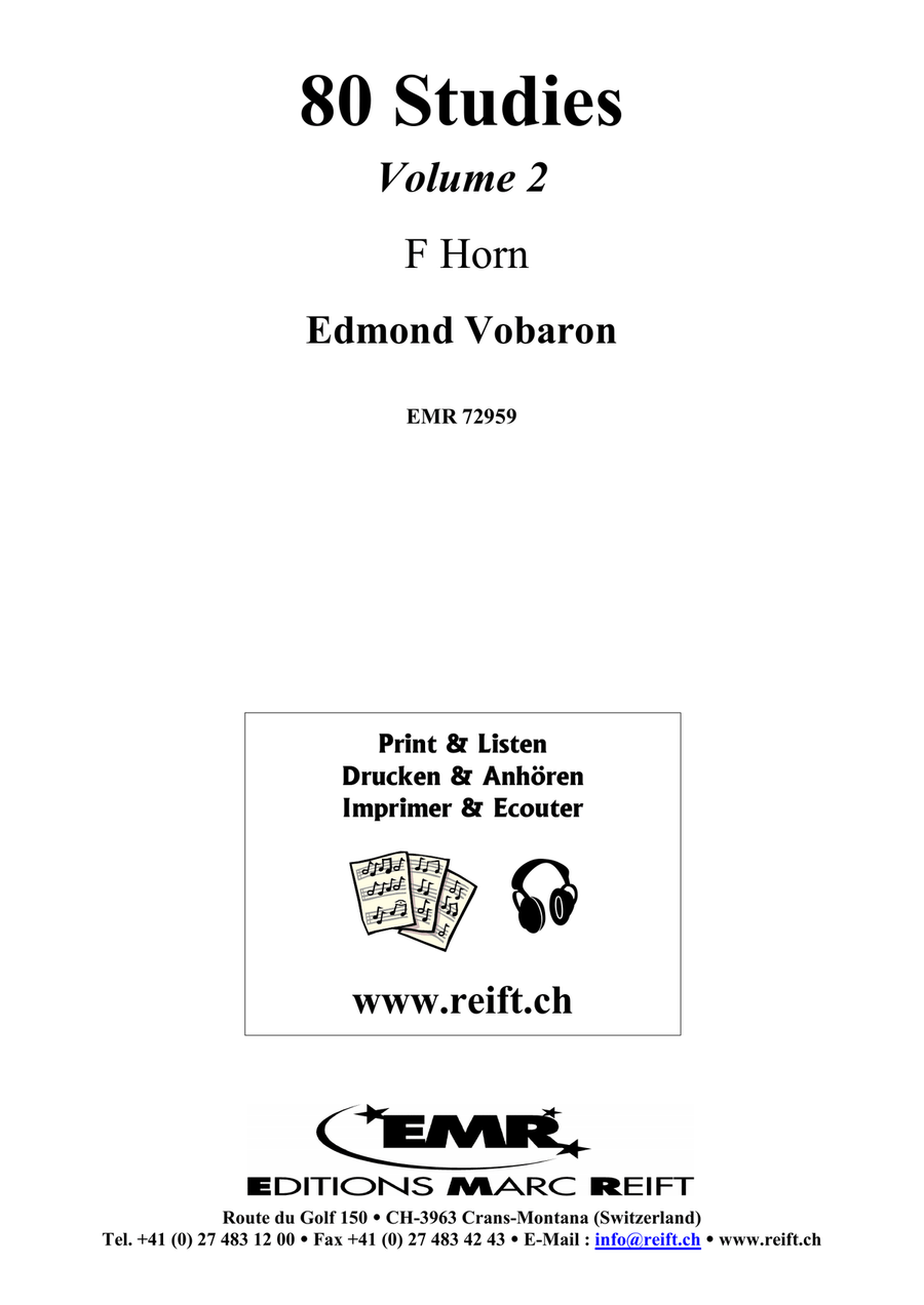 80 Studies Volume 2 80 Studies Volume 2 Horn scores gallery preview page 2