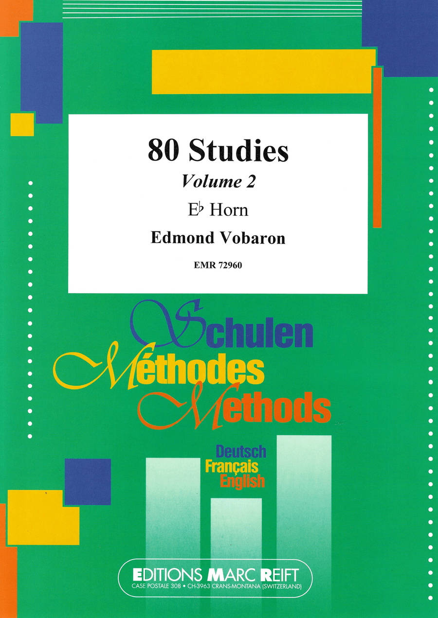 80 Studies Volume 2 80 Studies Volume 2 Horn scores gallery preview page 1