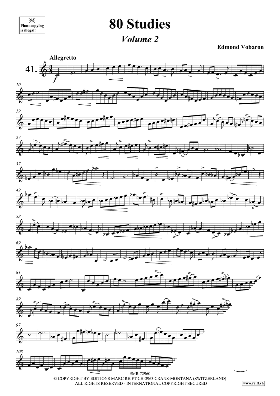 80 Studies Volume 2 80 Studies Volume 2 Horn scores gallery preview page 3
