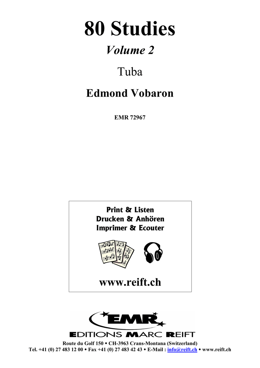 80 Studies Volume 2 80 Studies Volume 2 Tuba scores gallery preview page 2