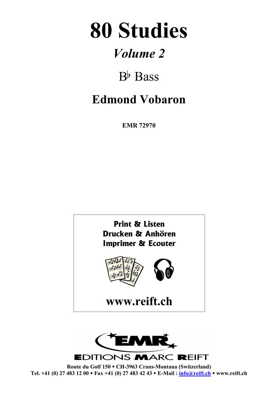 80 Studies Volume 2 80 Studies Volume 2 Score scores gallery preview page 2
