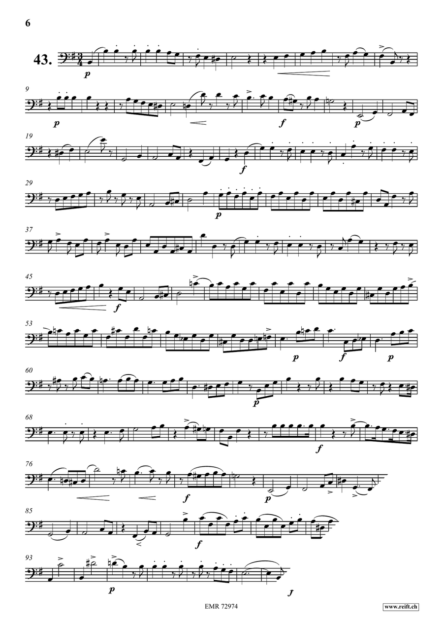 80 Studies Volume 2 80 Studies Volume 2 Double Bass scores gallery preview page 5
