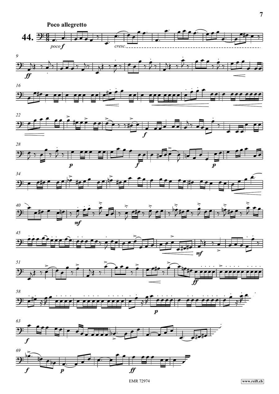 80 Studies Volume 2 80 Studies Volume 2 Double Bass scores gallery preview page 6