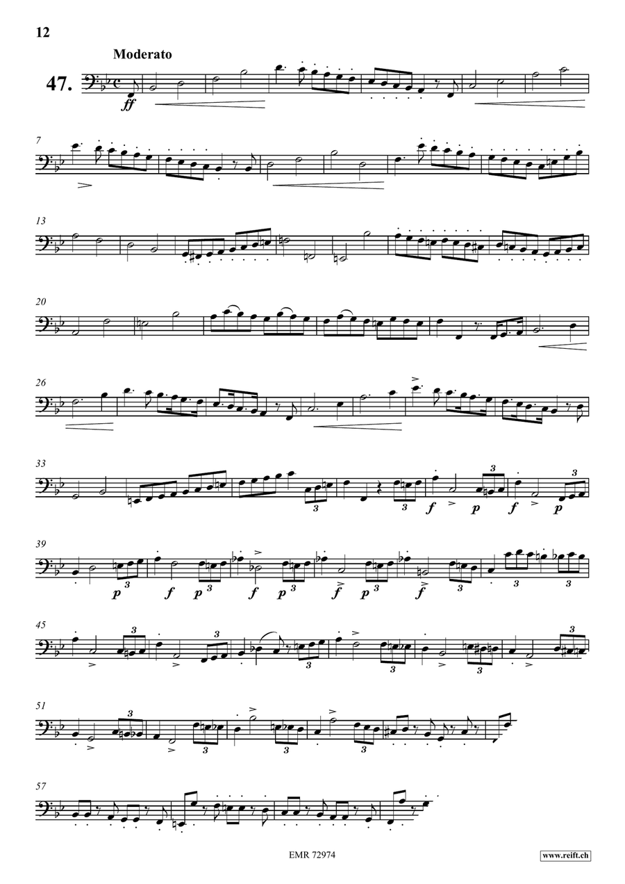 80 Studies Volume 2 80 Studies Volume 2 Double Bass scores gallery preview page 9