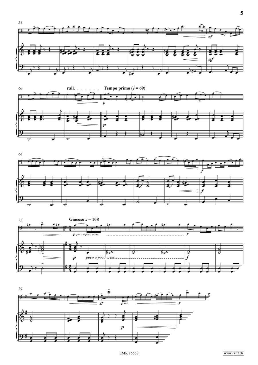 Un Passé Oublié Un Passé Oublié Bassoon Solo scores gallery preview page 7
