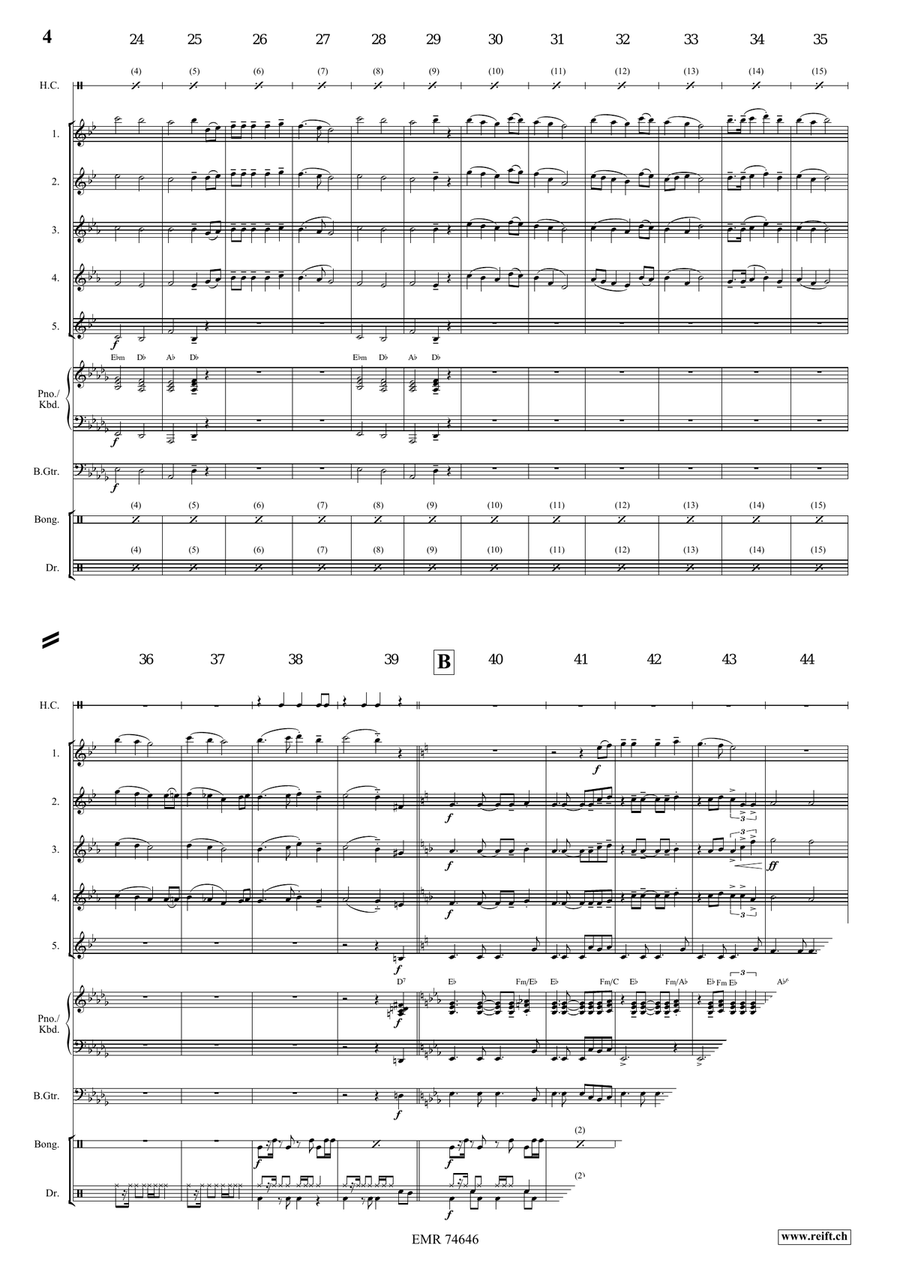 Salve Regina Coelitum Salve Regina Coelitum Saxophone Quintet scores gallery preview page 4