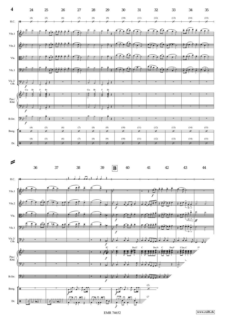 Salve Regina Coelitum Salve Regina Coelitum String Orchestra scores gallery preview page 4