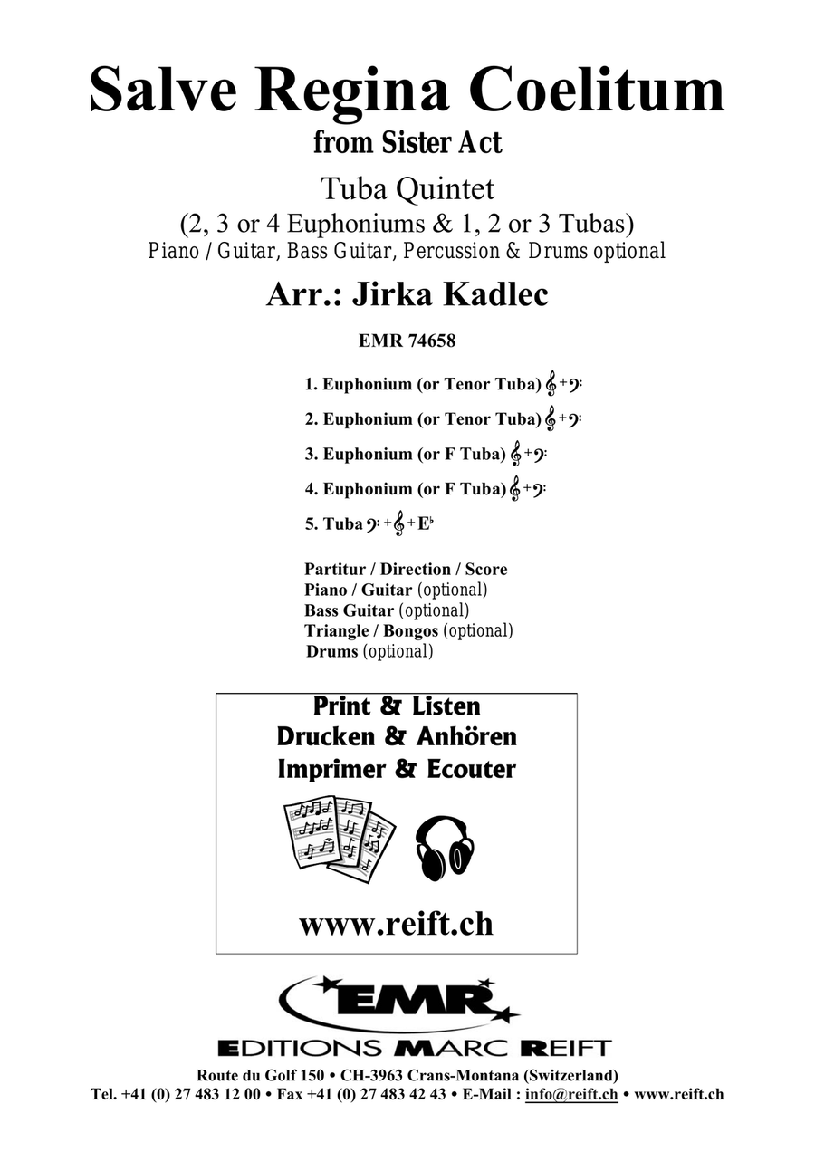 Salve Regina Coelitum Salve Regina Coelitum Tuba scores gallery preview page 2