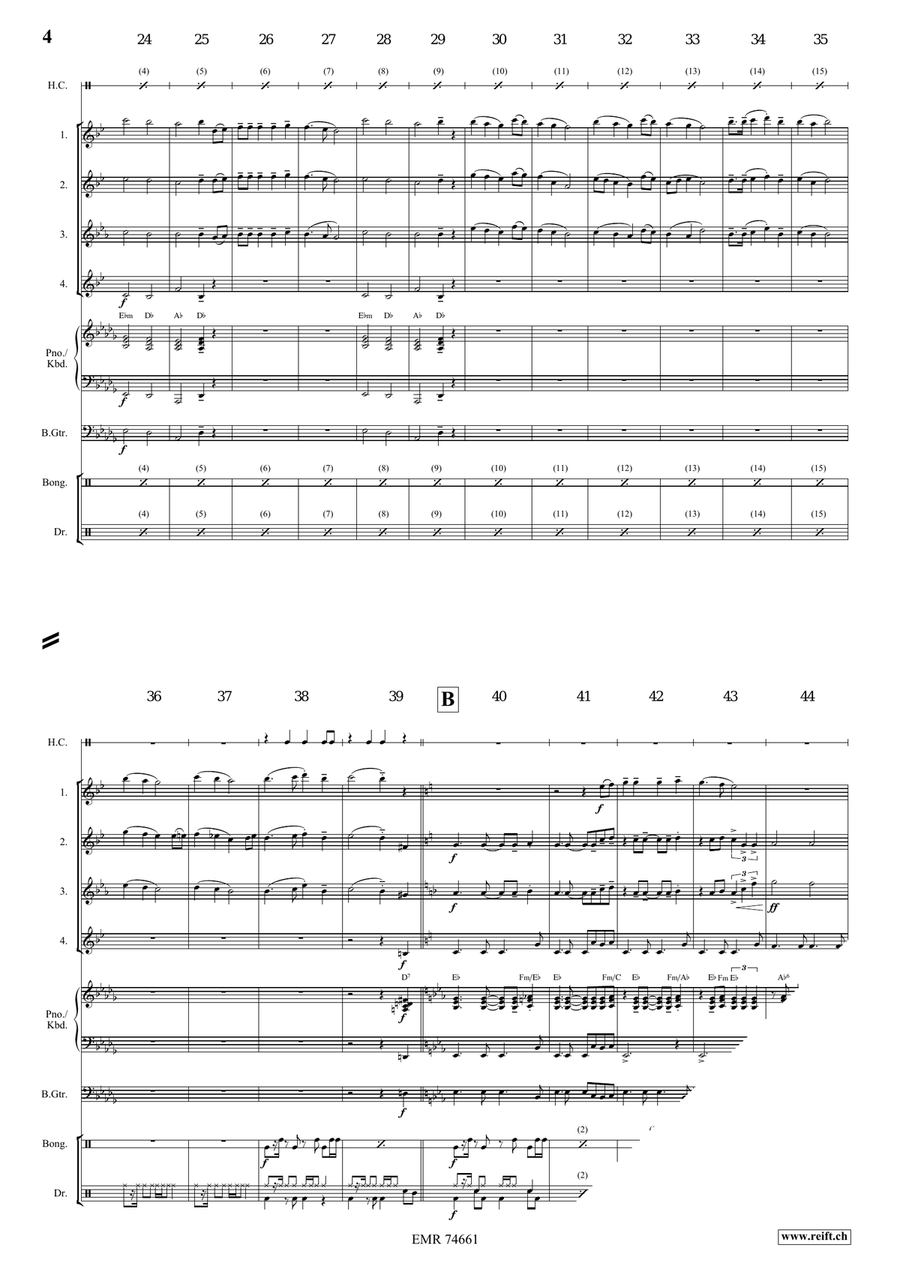 Salve Regina Coelitum Salve Regina Coelitum Saxophone Quartet scores gallery preview page 4