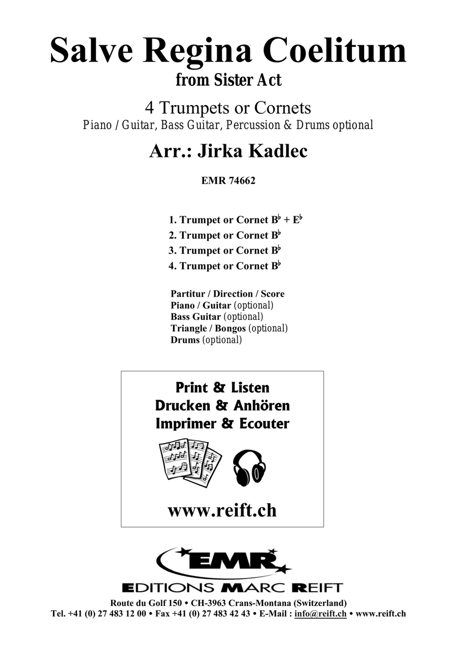 Salve Regina Coelitum Salve Regina Coelitum Cornet scores gallery preview page 2