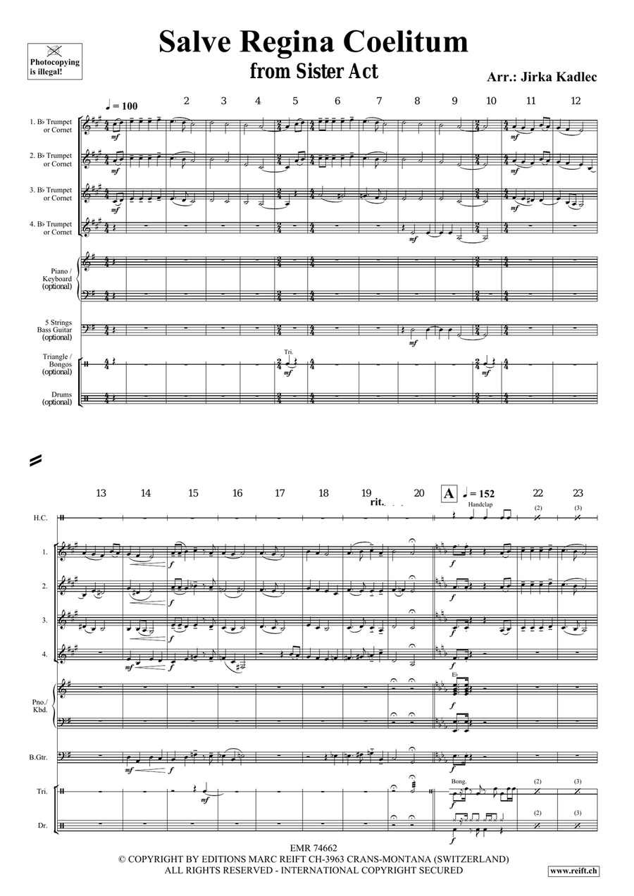 Salve Regina Coelitum Salve Regina Coelitum Cornet scores gallery preview page 3