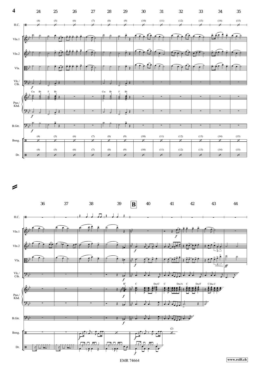 Salve Regina Coelitum String Quartet scores gallery preview page 4