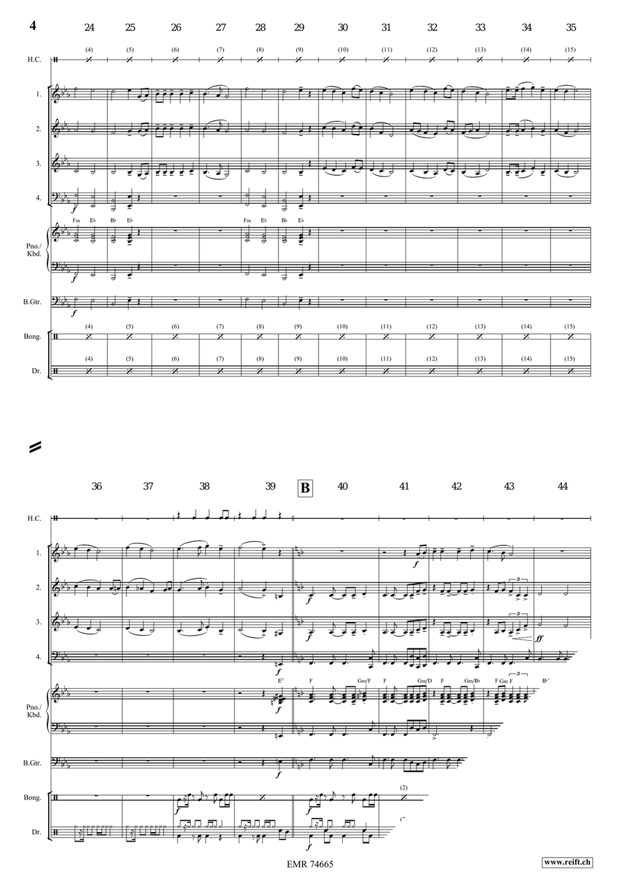 Salve Regina Coelitum Salve Regina Coelitum Brass Quartet scores gallery preview page 4