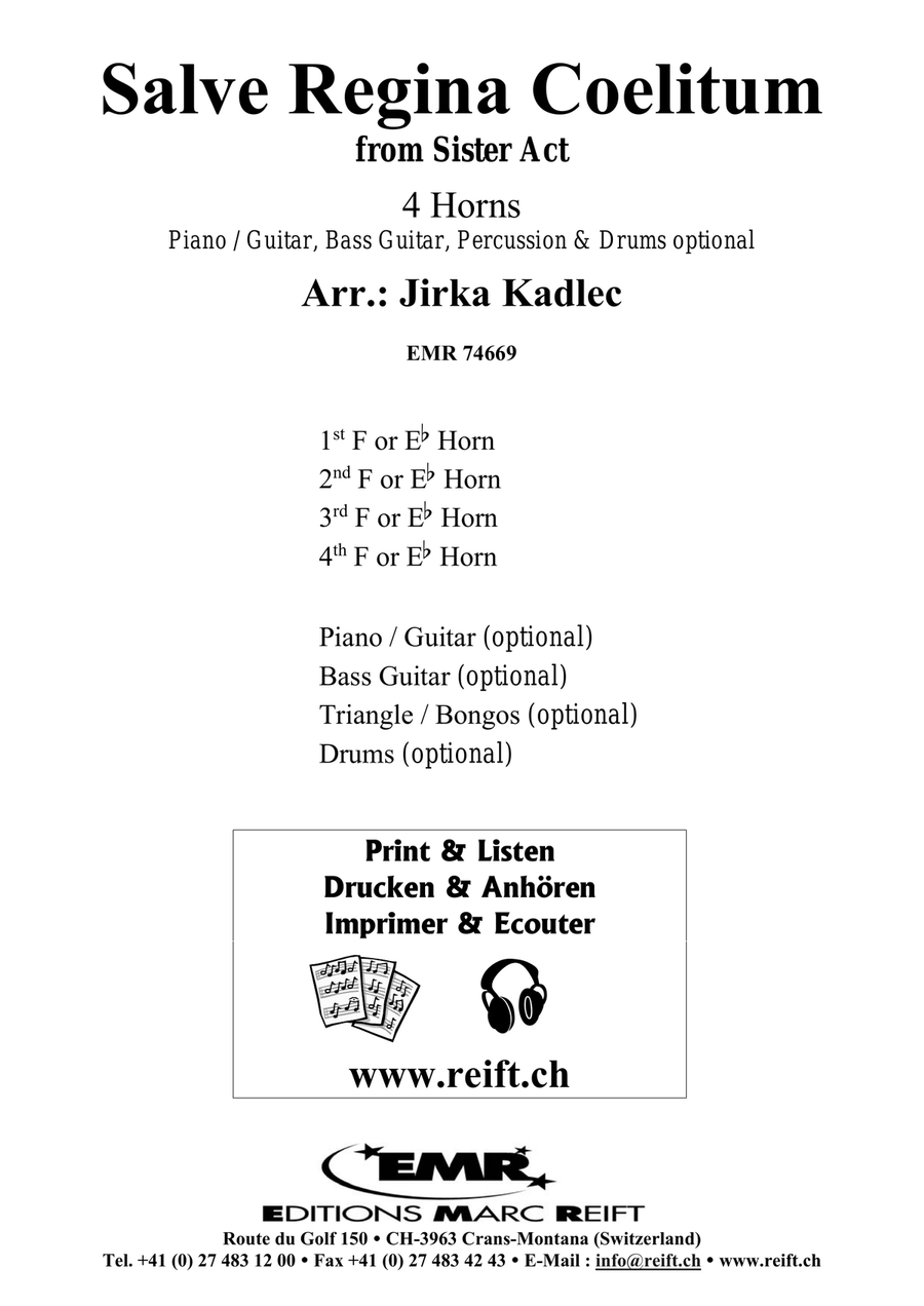 Salve Regina Coelitum Salve Regina Coelitum Horn scores gallery preview page 2