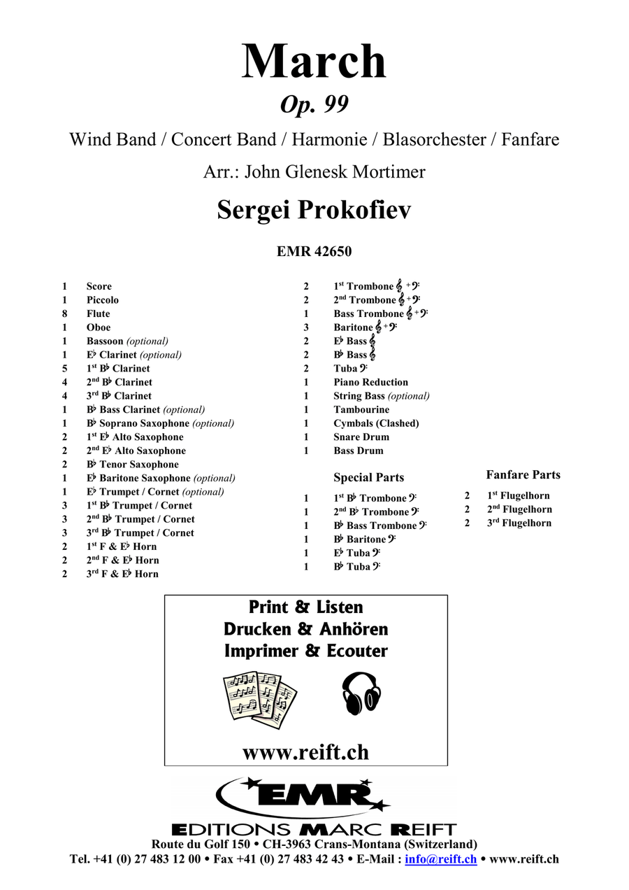March March Concert Band scores gallery preview page 2