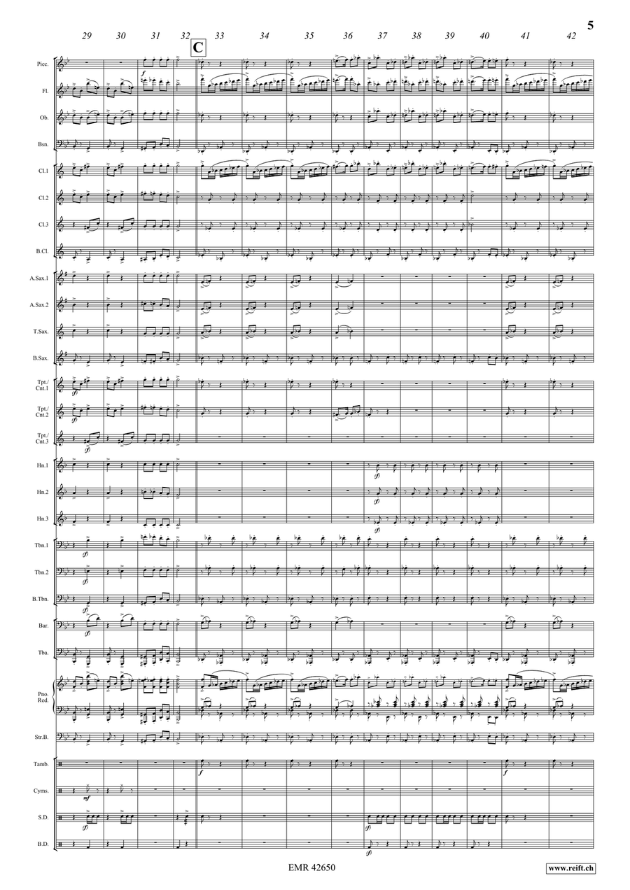 March March Concert Band scores gallery preview page 6