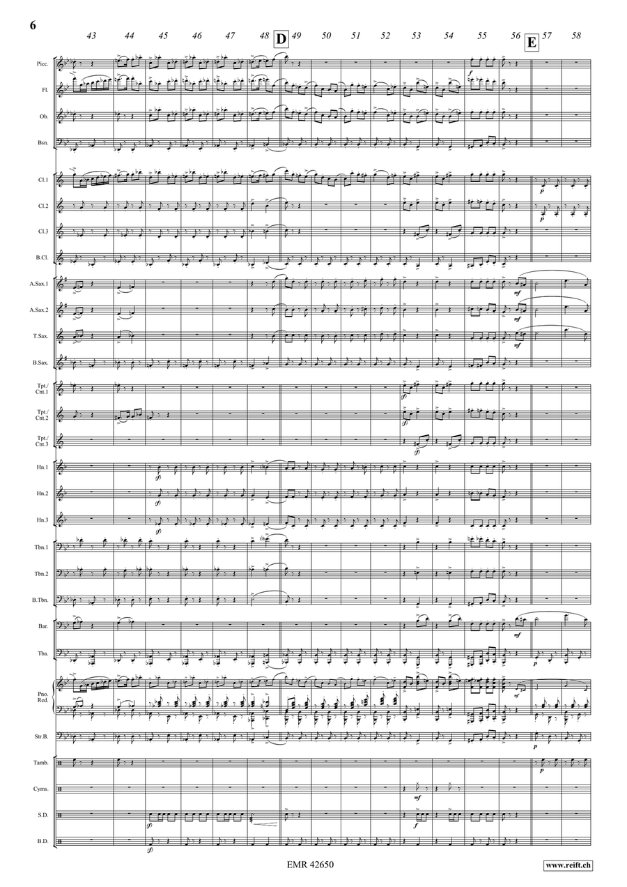 March March Concert Band scores gallery preview page 7