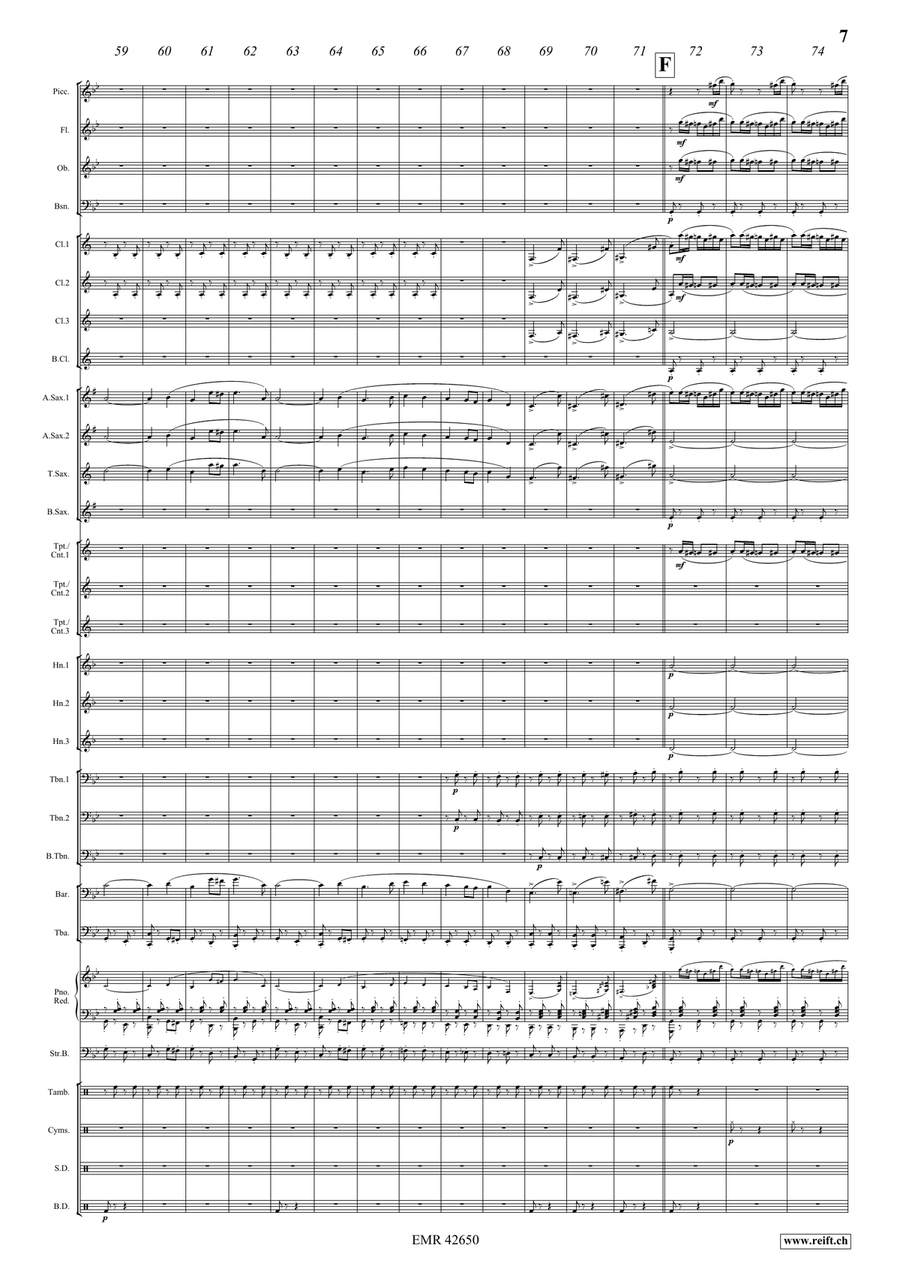 March March Concert Band scores gallery preview page 8