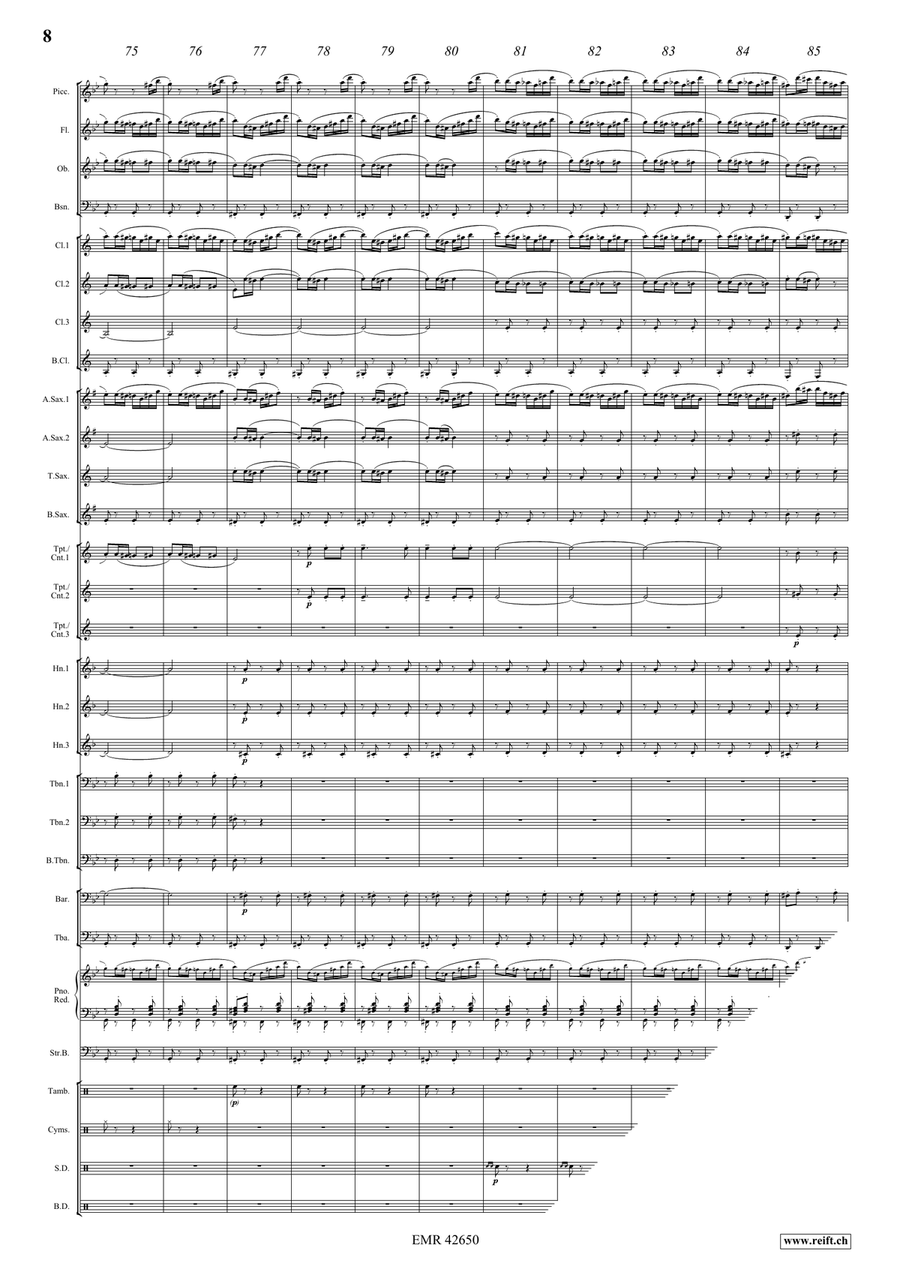 March March Concert Band scores gallery preview page 9