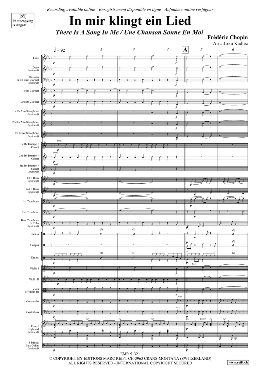 In mir klingt ein Lied In mir klingt ein Lied Orchestra scores gallery preview page 4