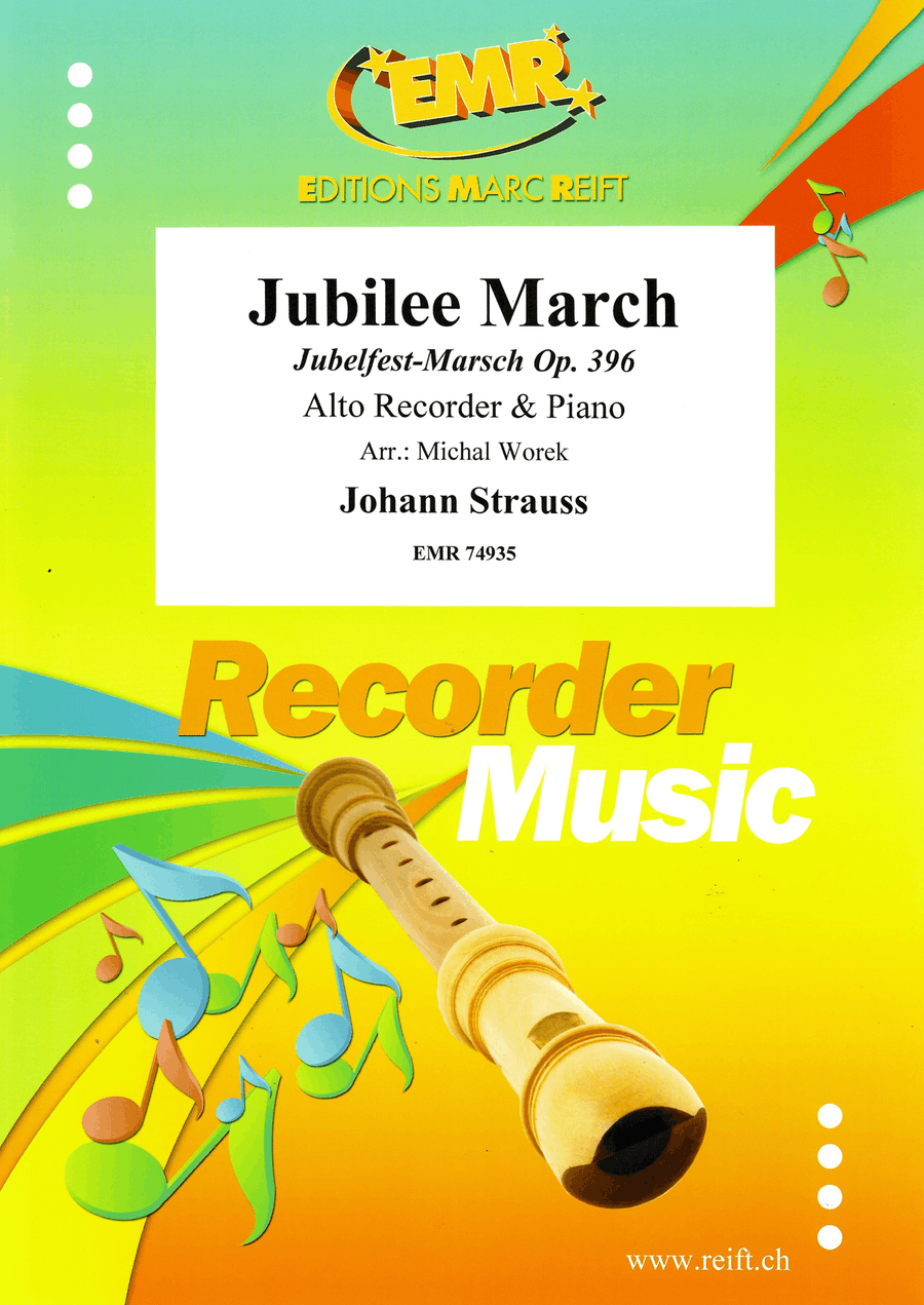 Jubilee March Jubilee March Alto Recorder scores gallery preview page 1