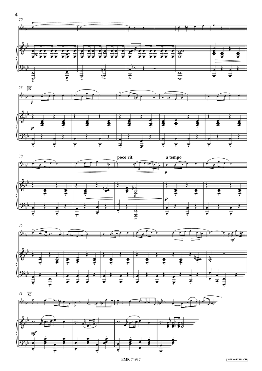 Jubilee March Jubilee March Bass Recorder scores gallery preview page 5