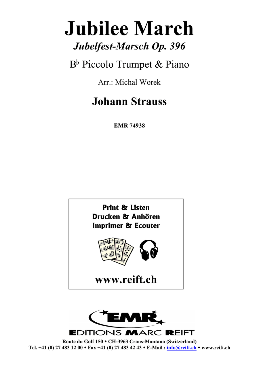 Jubilee March Jubilee March Piccolo Trumpet scores gallery preview page 2
