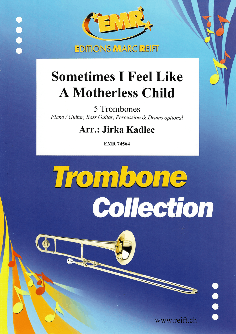 Sometimes I Feel Like A Motherless Child Trombone scores gallery preview page 1